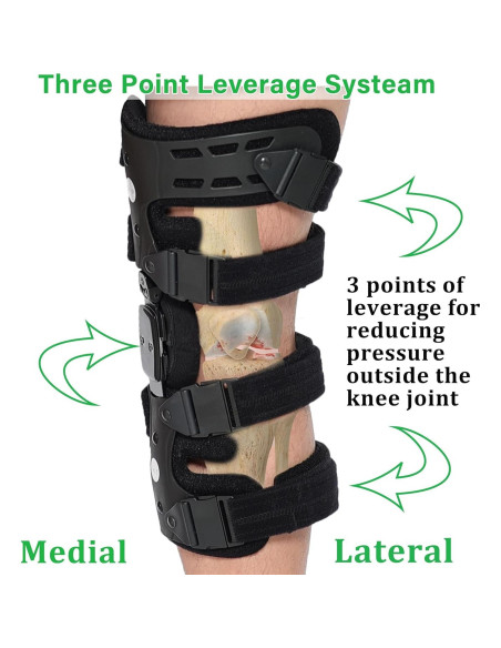 Férula Descompresora de Rodilla Orthomen Izquierda para Osteoartritis