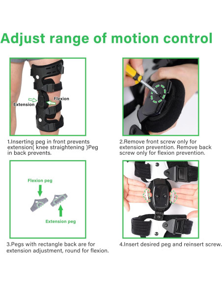 Férula Descompresora de Rodilla Orthomen Izquierda para Osteoartritis