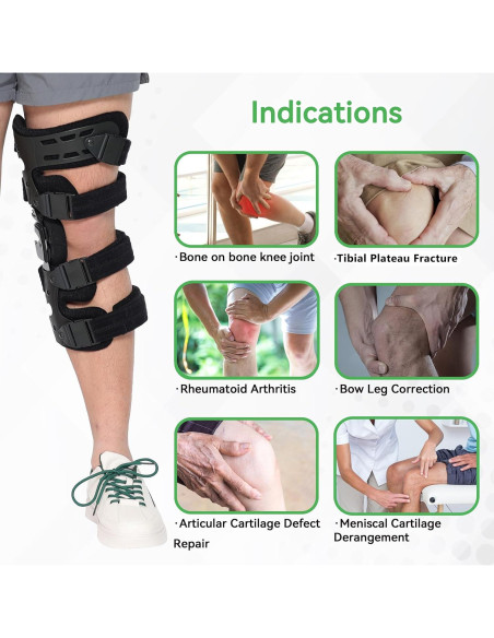 Férula Descompresora de Rodilla Orthomen Izquierda para Osteoartritis