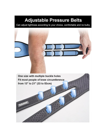 Férula de Rodilla SUJAYU con Soporte de Silicona - Alivio Dolor