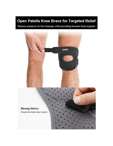 Férula de Rodilla SUJAYU con Soporte de Silicona - Alivio Dolor