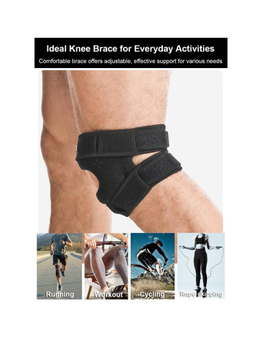 Férula de Rodilla SUJAYU con Soporte de Silicona - Alivio Dolor