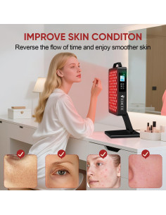 Panel de Terapia de Luz Roja Pedete M70 - 70 LEDs, 4 Longitudes de Onda 2