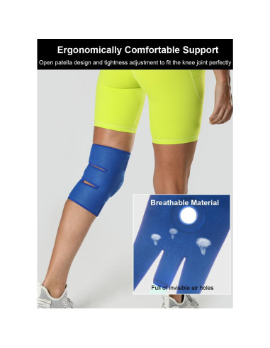 Férula para Rodilla SUJAYU Abierta Ajustable para Dolor