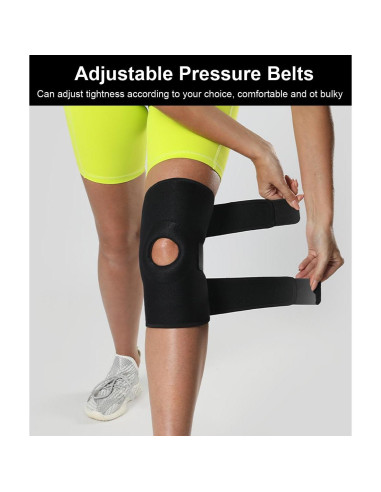 Férula para Rodilla SUJAYU Abierta Ajustable para Dolor