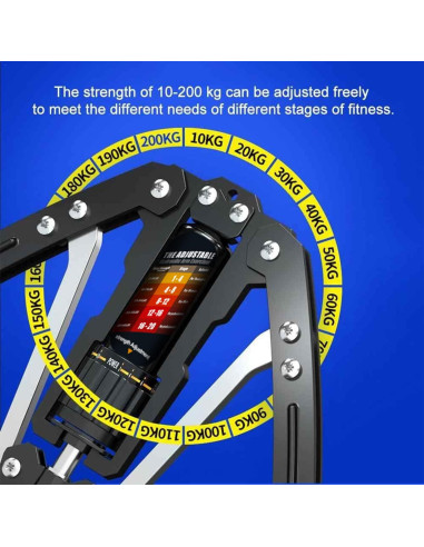 Ejercitador de Brazo Hidráulico EAST MOUNT R3 Ajustable 10-200 kg