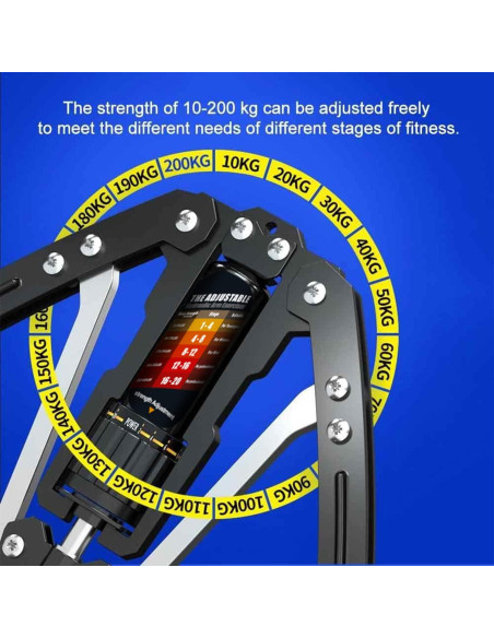 Ejercitador de Brazo Hidráulico EAST MOUNT R3 Ajustable 10-200 kg