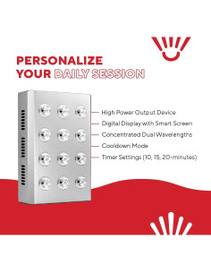 Lámpara de Luz Roja Kala Mini - Portátil LED 10x8 cm 2