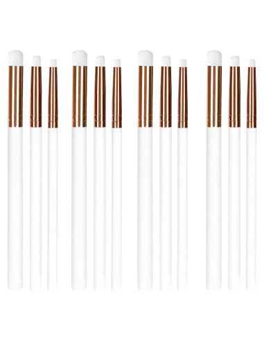 Cepillos de Pintura Miniatura UNIMEIX 12 Piezas Detalle