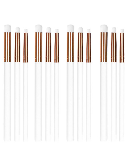 Cepillos de Pintura Miniatura UNIMEIX 12 Piezas Detalle