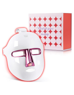 Máscara de Luz Roja Inalámbrica SUERBEATY 7 Colores Portátil