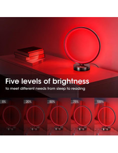 Lámpara de Terapia de Luz Roja Treybair R9 670nm 5 Niveles Brillo 2