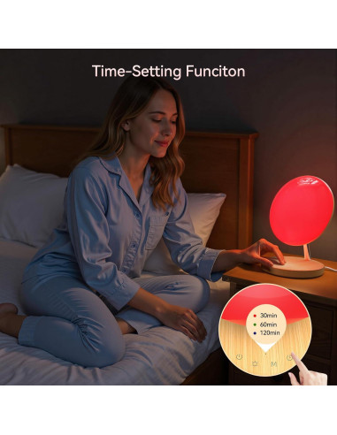 Lámpara de Terapia de Luz Roja COMSYNC RT012 670nm USB