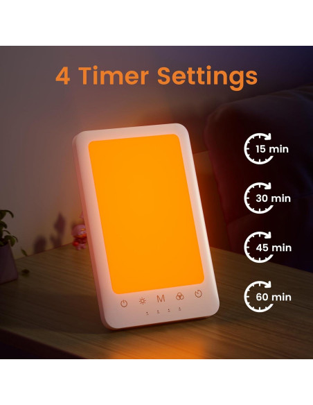 Lámpara de Terapia de Luz LASTAR 10000 Lux LED Ajustable