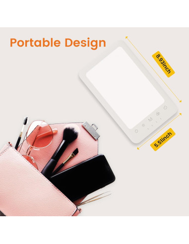 Lámpara de Terapia de Luz LASTAR 10000 Lux LED Ajustable