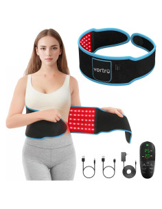 Cinturón de Terapia de Luz Roja Vortro 150 LED 660nm 850nm