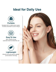 Máscara de Luz Roja LED Sthmolepy para el Cuidado Facial 2