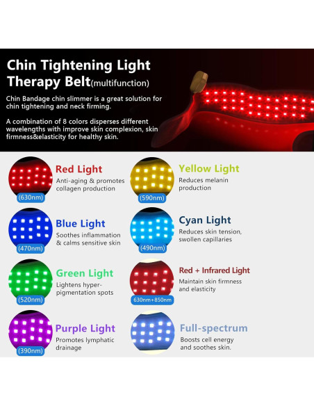 Cinturón de terapia de luz roja inalámbrico DGQY RLT-MS24-CHN