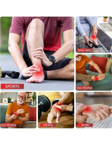 Terapia de Luz Roja Inalámbrica TUOYR para Alivio del Dolor