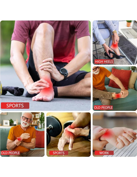 Terapia de Luz Roja Inalámbrica TUOYR para Alivio del Dolor