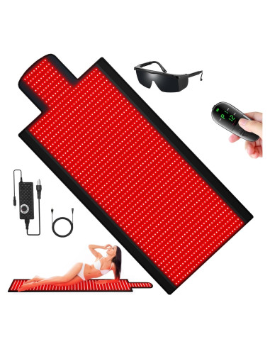 Almohadilla de Terapia de Luz Roja ZAMPAM 190.5x83.8cm Infrarroja