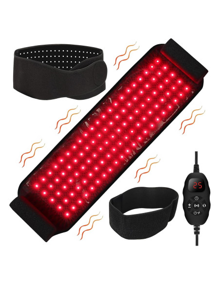 Faja de Terapia de Luz Roja Pik Kon 660nm 850nm con Vibración