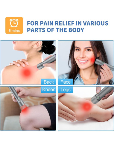 Dispositivo de Terapia de Luz Roja XyVoltic 5 en 1 Portátil