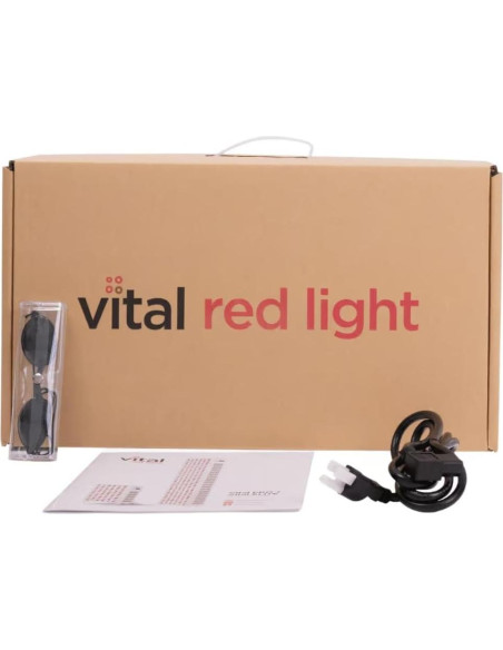 Panel de Terapia de Luz Roja Vital Pro - 660nm y 850nm - Portátil