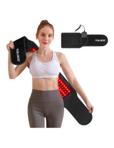 Cinturón de Terapia de Luz Roja TOLOCO 3 en 1 660nm 850nm