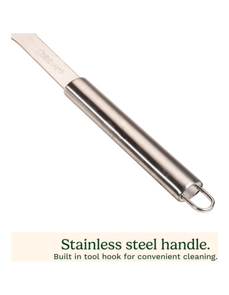 Cepillo y raspador Cuisinart 41.9 cm acero inoxidable BBQ