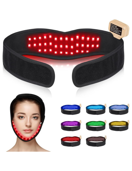 Cinturón de Terapia de Luz Roja Eicolorte 8 Colores Infrarrojo