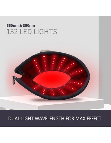 Guante de Terapia de Luz Roja Inalámbrico LICINWING 132 LEDs