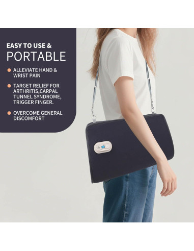 Guante de Terapia de Luz Roja Inalámbrico LICINWING 132 LEDs