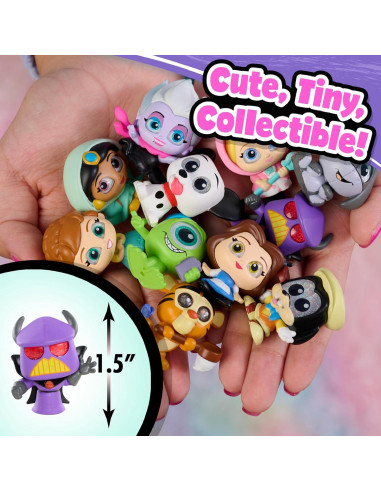 Disney Doorables Vamos Vehículos Serie 3 Co-Pack 4 Piezas