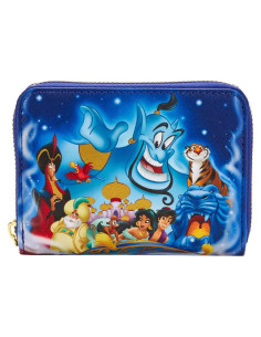 Cartera Zip Around Disney Loungefly Aladino 30 Aniversario
