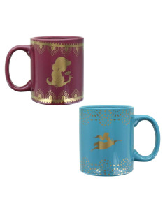 Juego de Tazas de Cerámica Toynk Princesa Jasmine 11oz - 2 Piezas