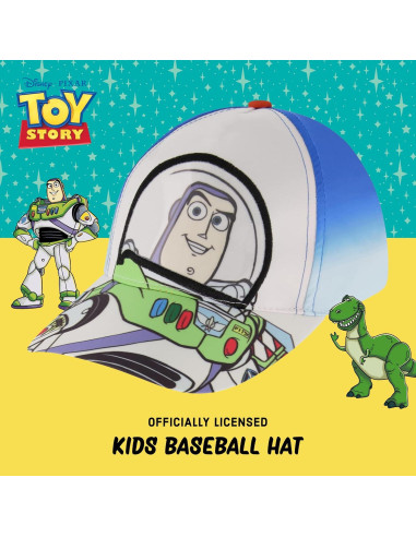 Gorra de béisbol ajustable Buzz Lightyear Disney para niños 2-4 años
