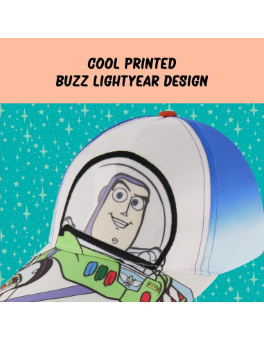Gorra de béisbol ajustable Buzz Lightyear Disney para niños 2-4 años
