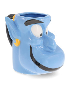 Taza Cerámica 3D Genio de Aladino Silver Buffalo 620ml