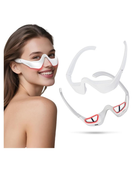 Masajeador de Ojos YOEYOU con Terapia de Luz Roja y Microcorriente Masajeador de Ojos YOEYOU con Terapia de Luz Roja y Microcorriente