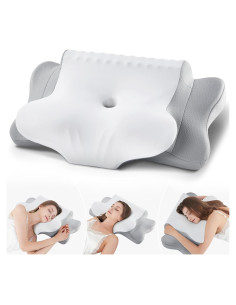 Almohada Cervical Ergonómica FAIORD Doble Cara 64x39 cm