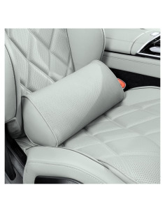 Cojín Lumbar Ergonómico Dapucarin de Espuma Viscoelástica Gris