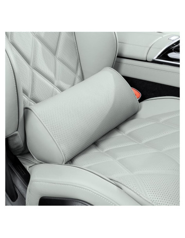 Cojín Lumbar Ergonómico Dapucarin de Espuma Viscoelástica Gris