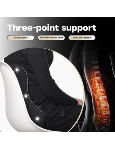 Almohada Lumbar Letumalos de Espuma Viscoelástica - Soporte para Espalda