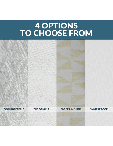 Funda de Reemplazo ComfiLife para Almohada de Rodilla 25.4x20.3 cm