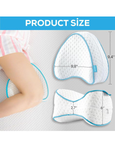 Almohada de Rodilla Viscoelástica Viscofoam - Alivio Dolor Espalda 2