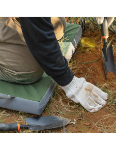 Almohadilla para Arrodillarse KI Store Espuma de Memoria Verde Oliva 2