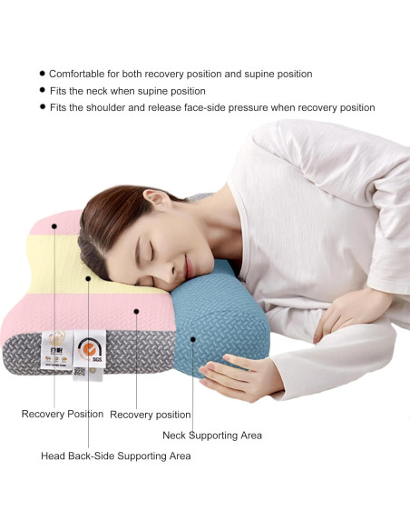 Almohada Ergonómica OTONIS para Dolor de Cuello y Hombros