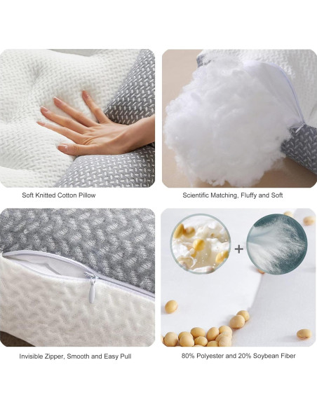 Almohada Ergonómica OTONIS para Dolor de Cuello y Hombros