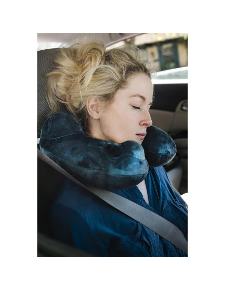 Almohada de Viaje Inflable AirComfy - Compacta y Ligera, Soporte para Cuello y Espalda Almohada de Viaje Inflable AirComfy - Compacta y Ligera, Soporte para Cuello y Espalda